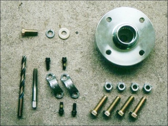 components of the Rubicon Express SYE kit