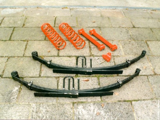components of the Skyjacker suspension system